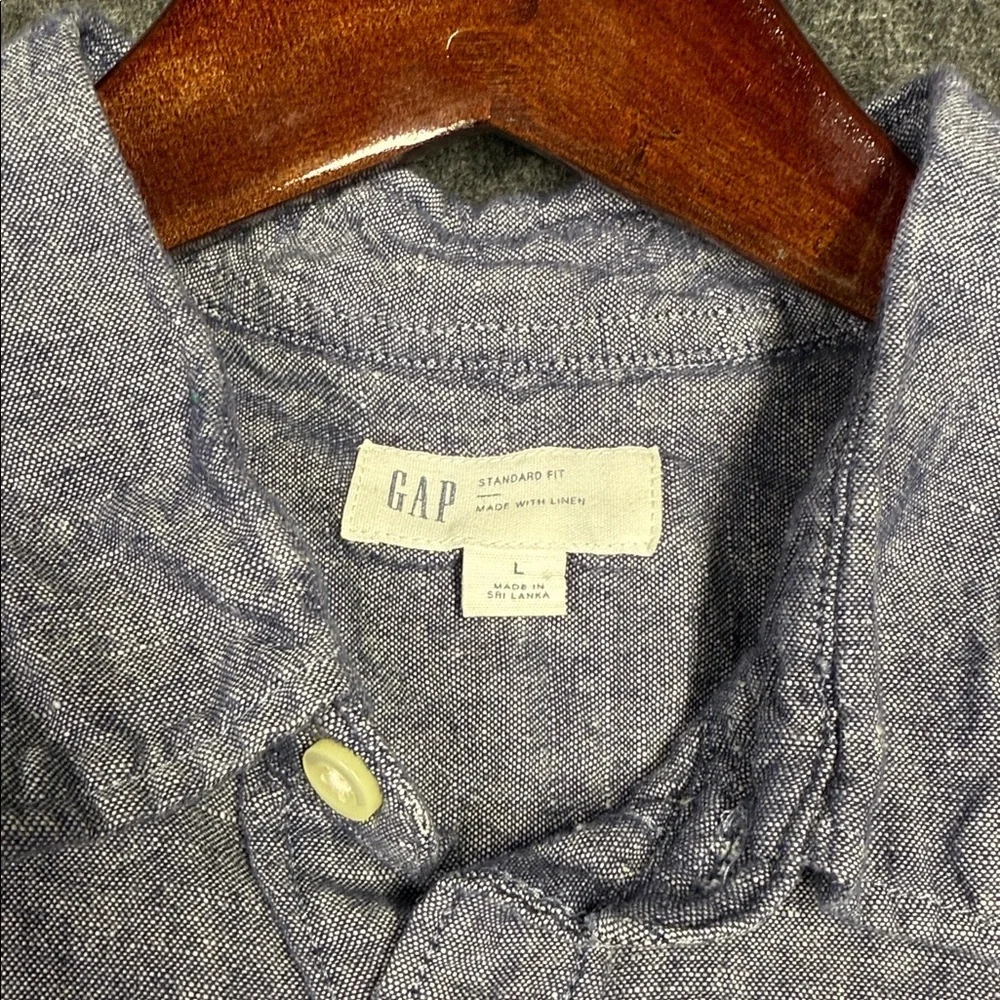 GAP Kids Blue Button Down Shirt